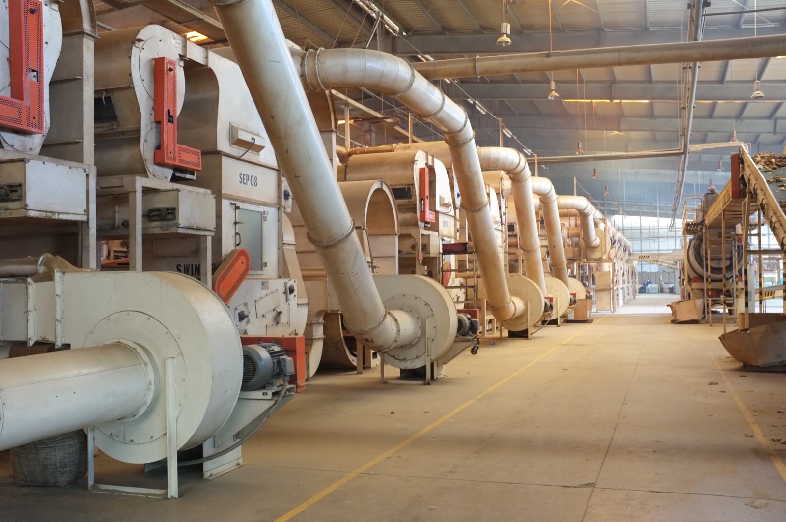 Processing facility equipment